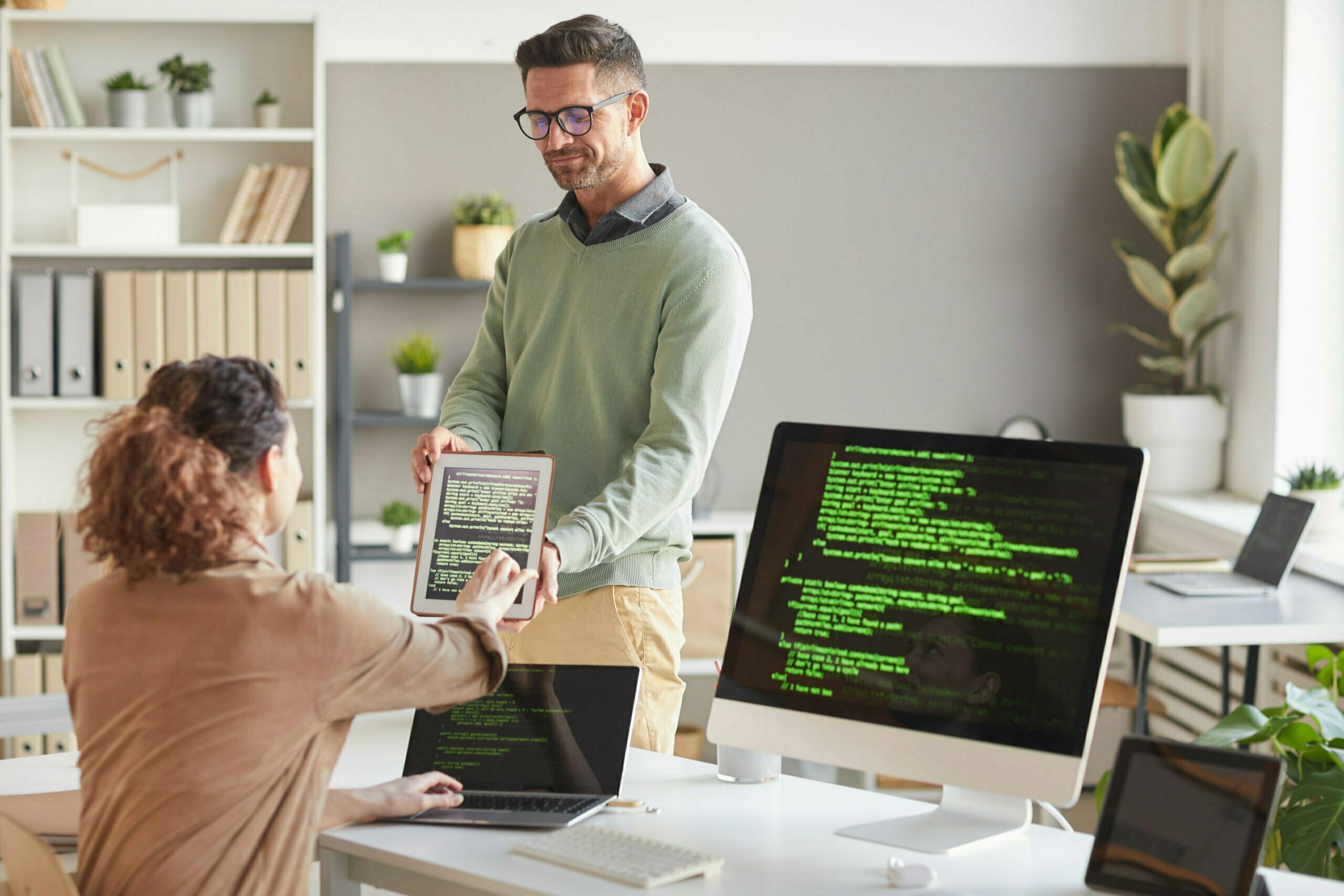 Working with computer system
